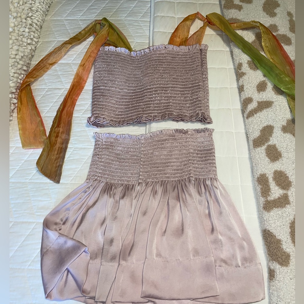 Koch Erica skirt and Cece top set